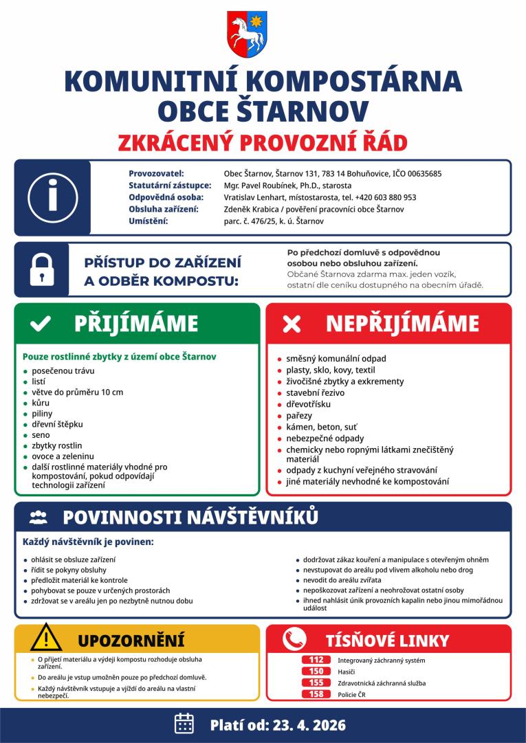 Zkrácený provozní řád