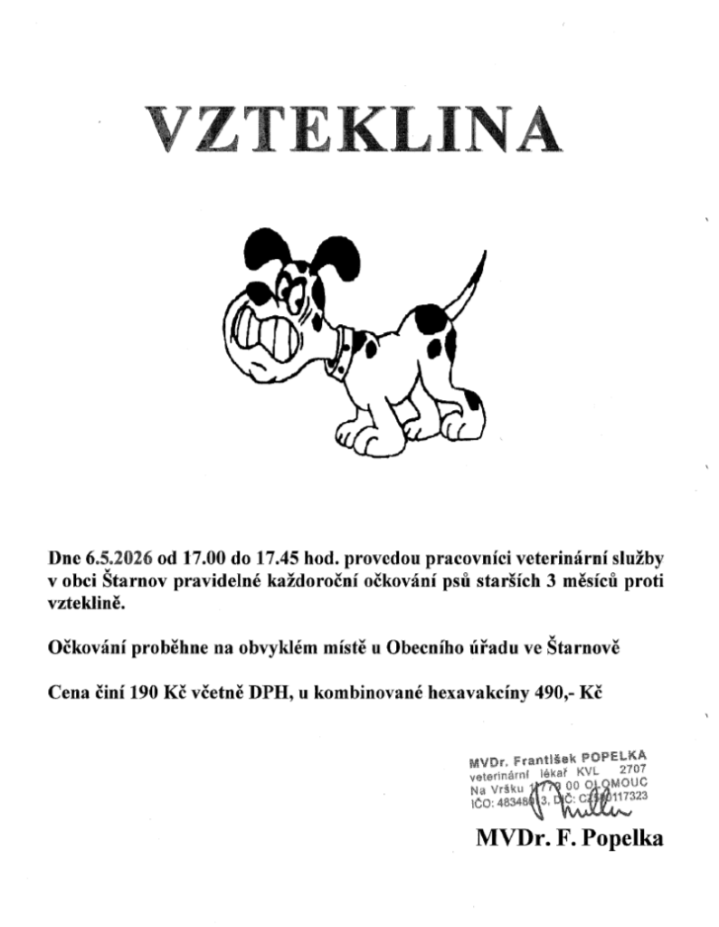 očkování